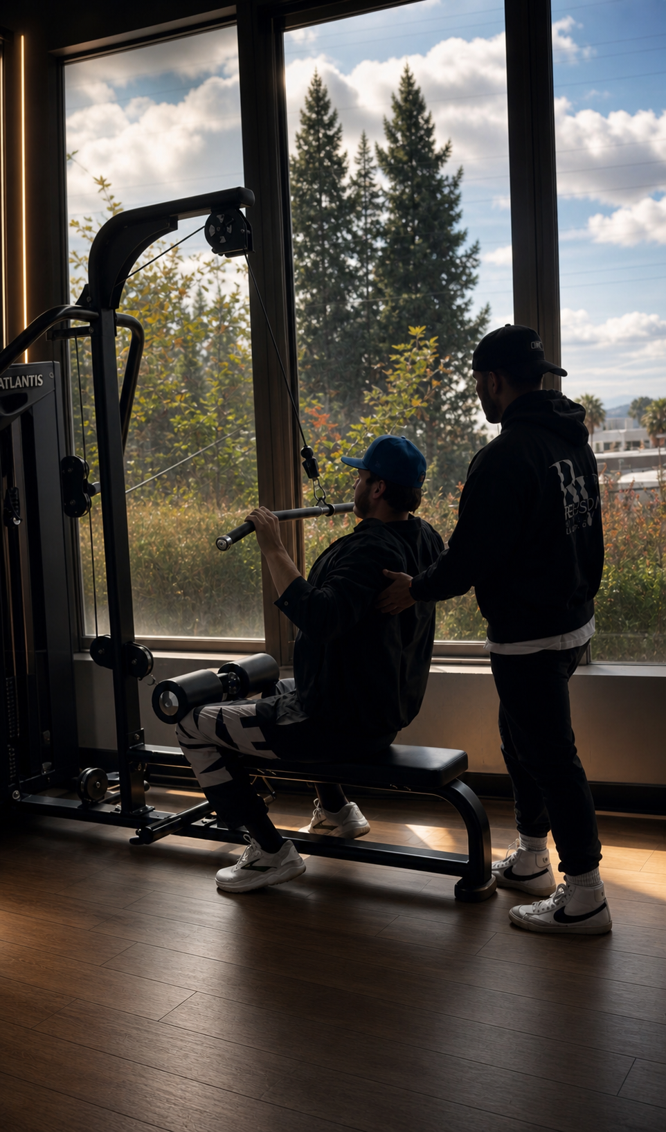 Personal training session with elite coach at Revision private gym in Woodland Hills